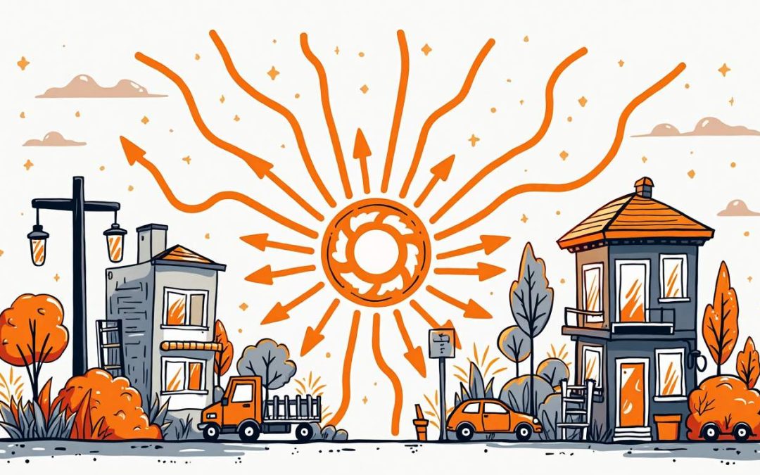 A vibrant and bustling home service marketplace